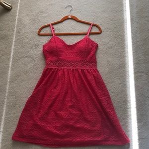 Pink flowy dress size large